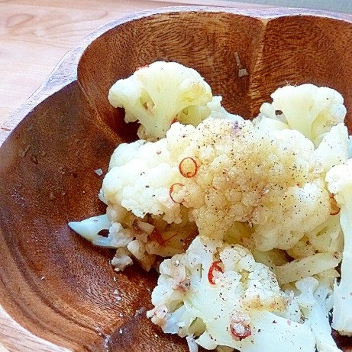 あっという間に カリフラワーでバル風おつまみ レシピ 作り方 By Minohoppe 楽天レシピ